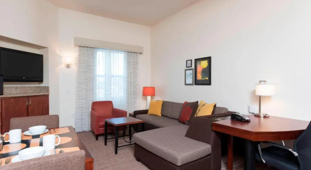 Двухместный люкс c 1 комнатой Residence Inn Marriott Moline