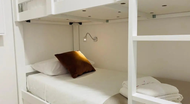Кровать в общем номере Family Hostel Costa Nova