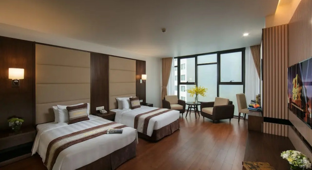 Двухместный номер Superior с видом на город Ha Long Marina Hotel