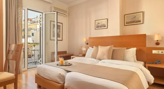 Двухместный номер Superior с красивым видом из окна Athos Hotel