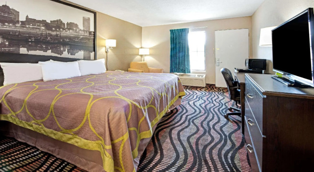 Двухместный номер Standard Super 8 by Wyndham Lakeland