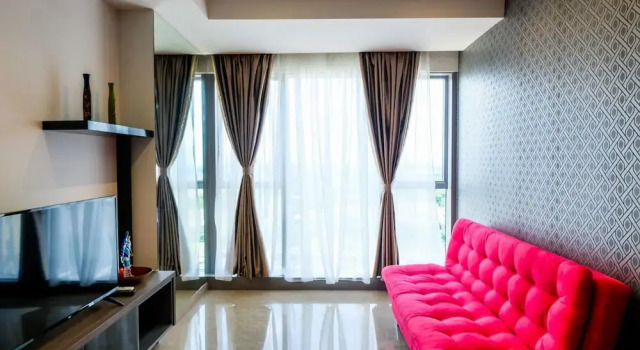 Standard Zimmer Elegant 1BR Branz BSD Apartment near AEON Mall