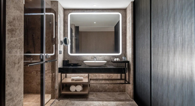 Двухместный номер Deluxe с видом на горы The G Shenzhen, A Tribute Portfolio Hotel