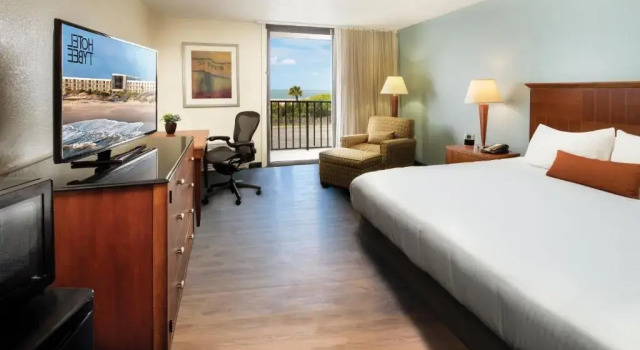 Двухместный номер с частичным видом на океан Hotel Tybee