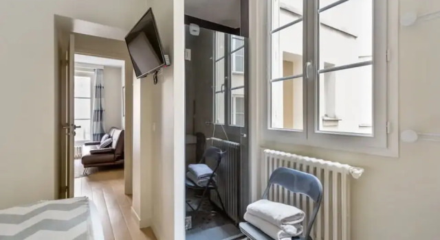 Apartment Quartier Latin Mouffetard, Забронировать Апартаменты/квартира Отели Парижа с парковкой, рядом с Galerie de Minéralogie et de Géologie, Парковка