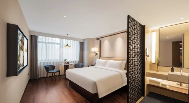 Двухместный номер Deluxe SSAW Boutique Hotel (Jiefangbei Hongyadong Branch)