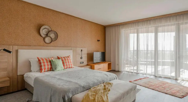 Двухместный номер Deluxe с балконом WorkNomads LAB Hotel