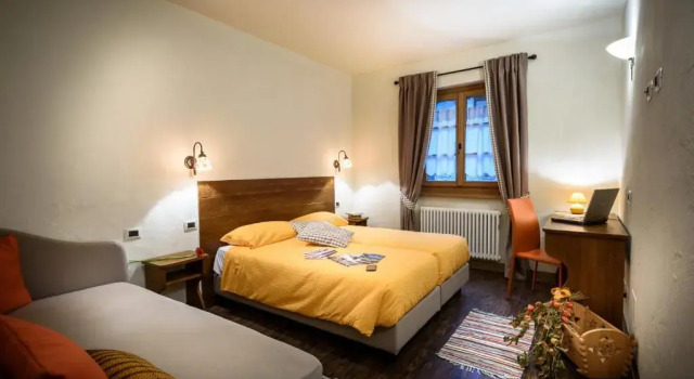 Четырёхместный номер Standard Ostello del Castello Tirano
