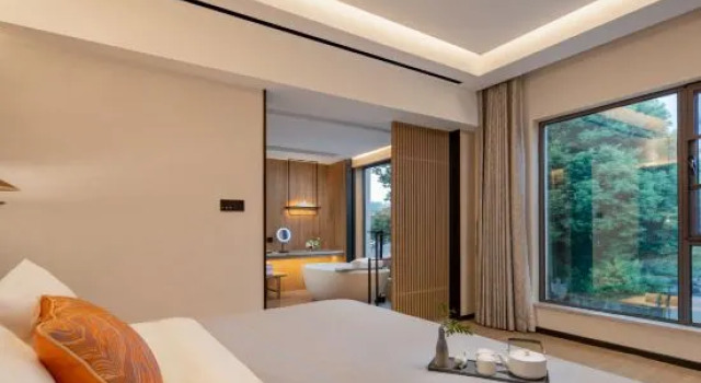 Люкс Luxury с видом на реку Dongyueli Hotel (Shaoxing Downtown Area Cangqiao Straight Street)