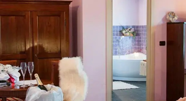 Люкс с красивым видом из окна Antica Grancia Benedettina