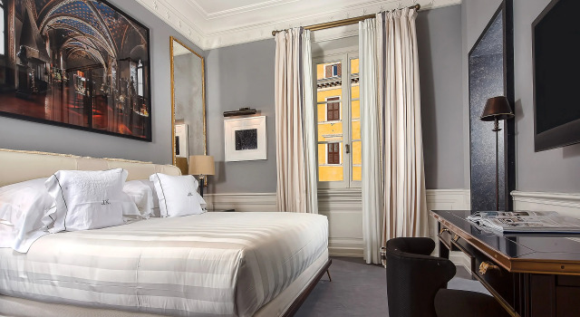 Двухместный номер Deluxe J.K. Place Roma - The Leading Hotels of the World