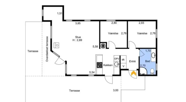 Коттедж 5 Star Holiday Home in Eskebjerg