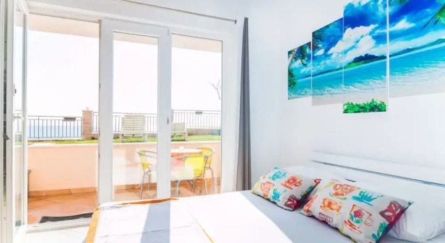 Студия с видом на море Apartments Rakuljic