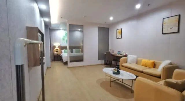 Люкс Business GreenTree Inn Jining Yanzhou Jiuzhou Fangyuan Business Hotel