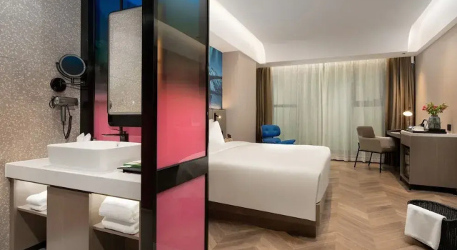 Номер Superior Echarm PLUS International Hotel Zhujiang New Town Wuyangcun Metro Station - Free Deliver Service to Canton Fair Complex During Canton Fair Period