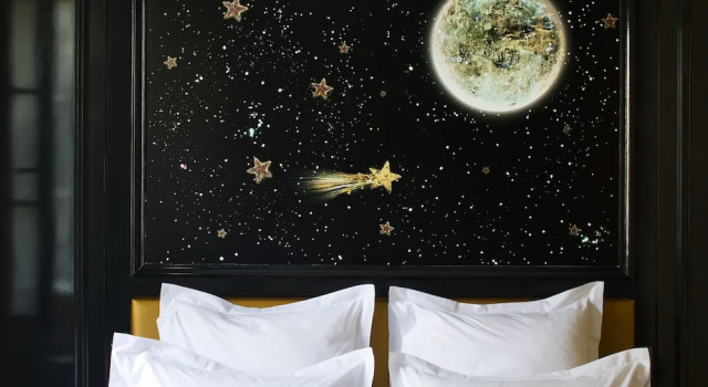 Двухместный номер Deluxe с красивым видом из окна Hôtel du Petit Moulin, Haute Couture hotel by Lacroix