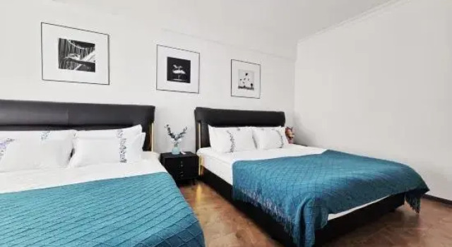 Семейный люкс с 2 комнатами с видом на море Seagull · Selected Seaview Hotel Apartment (Dalian Xinghai Medical Second Hospital Branch)