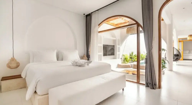 La Feliz Villa Seminyak, Rezervovat Vila Chaty v Bali, Chalupa