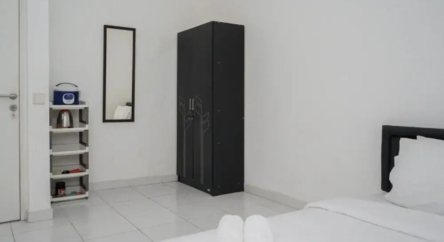 Cozy And Calm Studio No Kitchen Apartment At Aeropolis Residence, Prenota Appartamento Hotel a Tangerang con parcheggio, Parcheggio