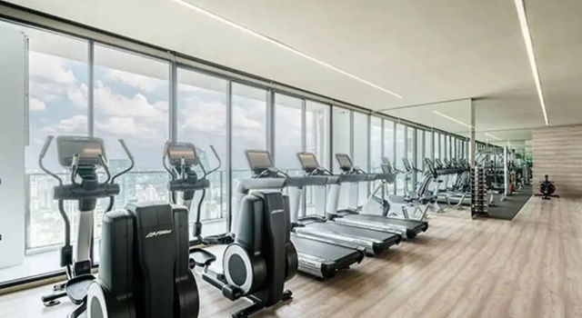 Апартаменты c 1 комнатой с балконом 1br Park24, Lux Condo City Cente, 500m bts E5, Skytop Pool