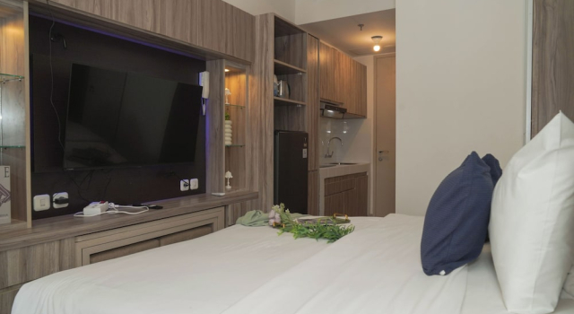 Functional Studio With Murphy Bed At Tokyo Riverside Pik 2 Apartment, Book Apartment Jakarta Jakarta Province