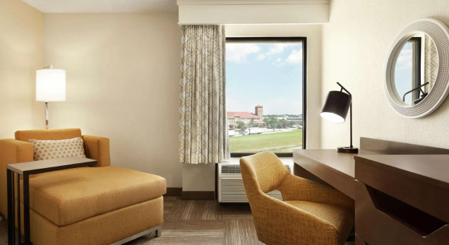 Двухместный номер Hampton Inn Houston Hobby Airport