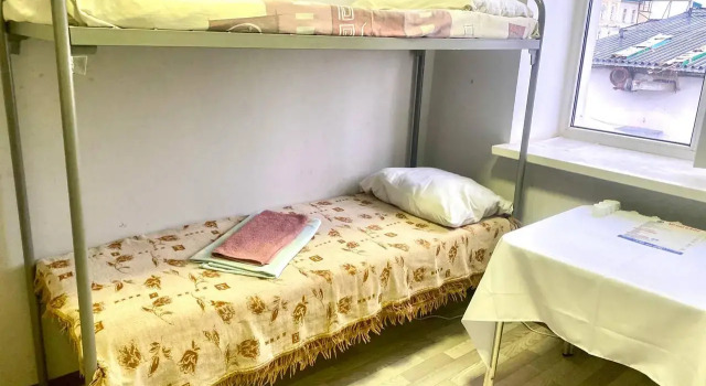 Кровать в общем номере Отель Парк