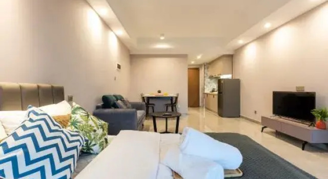 Люкс Deluxe Haikou Manyue Hot Spring Hotel (Hainan University Branch)