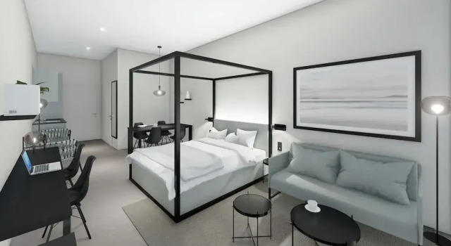 Студия Grand VISIONAPARTMENTS St Gallen - self check-in