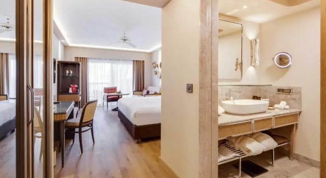 Двухместный номер Deluxe с видом на сад Отель Divan Bodrum