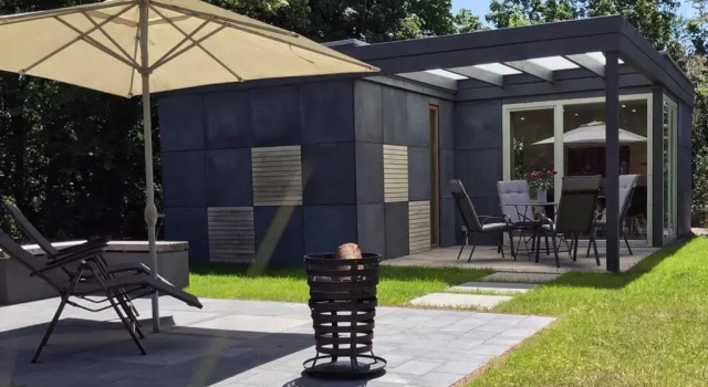 Коттедж Cube-House Ferienhaus in Franken