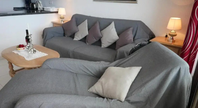 Luxury private apartment at the beach in a 4 star hotel first beach line
