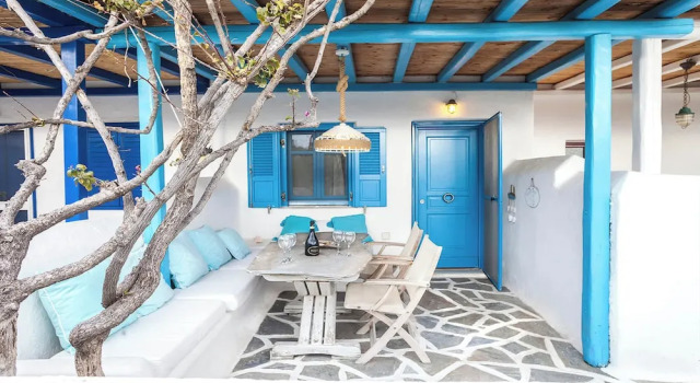 Номер Premium Дуплекс Sky Blue Suite Mykonos by Angels Group