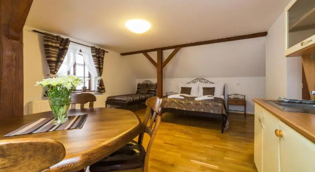 Апартаменты Comfort Мансарда Vila Krumlov
