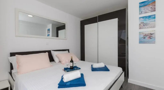 Апартаменты c 1 комнатой с видом на море Apartment Semi