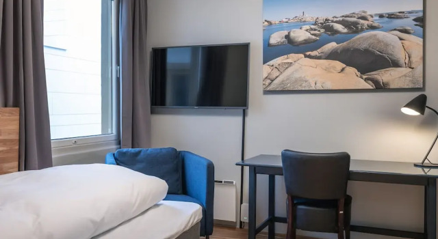 Одноместный номер Economy Quality Hotel Grand Larvik