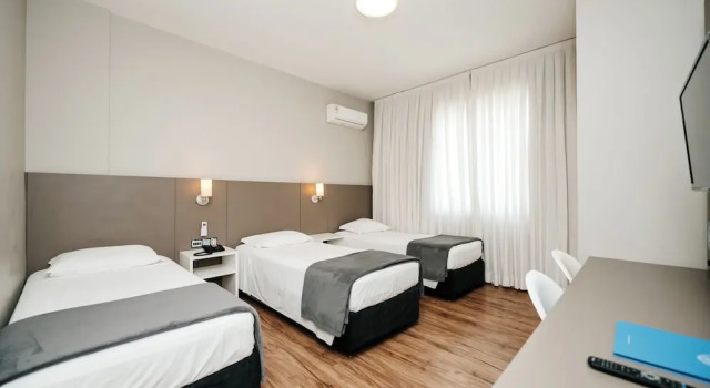 Номер Luxury Hotel Himmelblau Blumenau - Centro de Blumenau, próximo ao Neumarkt Shopping