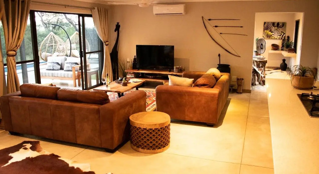 Rafiki Bush Lodge, Book Feriehus Villaer i Limpopo, Villa