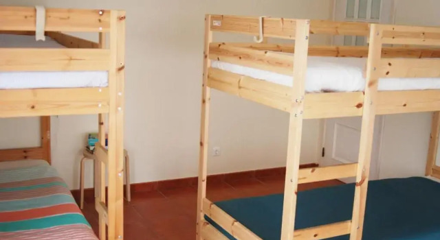 Кровать в общем номере Hakuna Matata Hostel