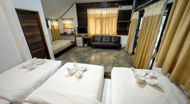Трёхместный номер Standard De Bua Valley Resort