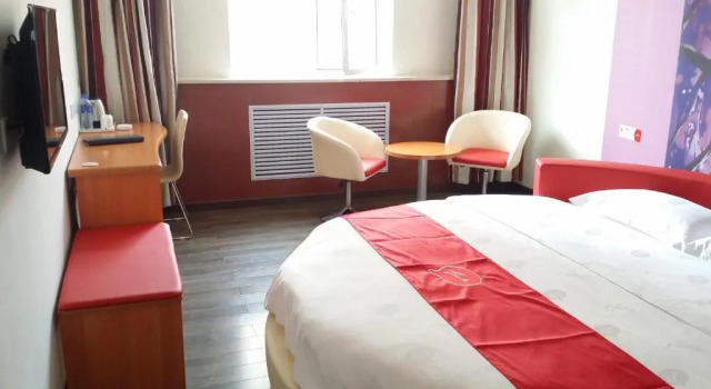 Номер Standard Thank Inn Chain Hotel Shanxi Lvliang County Taihe North Road