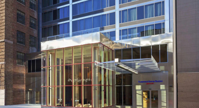 Fairfield Inn & Suites by Marriott New York Midtown Manhattan/Penn Station, Забронировать Отель Отели Нью-Йорка 4 звезды, рядом с Elektra Theatre, 4*