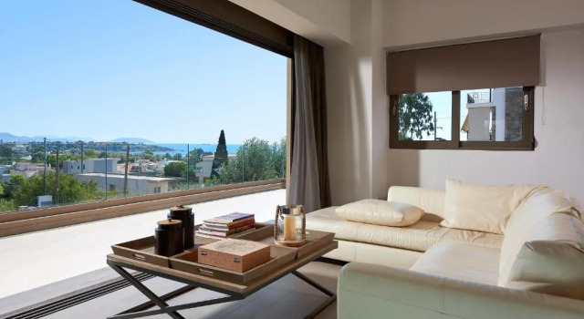 Апартаменты Luxury с видом на море Elaia Luxury Suites Lagonisi