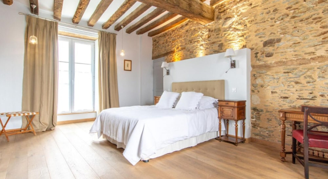 Двухместный номер Deluxe с видом на озеро Le Manoir de la Vieille Douve