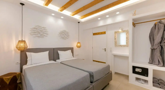 Люкс Grand с видом на море Naxos Finest Hotel & Villas