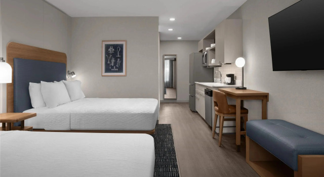 Четырёхместная студия Homewood Suites By Hilton Portsmouth Downtown