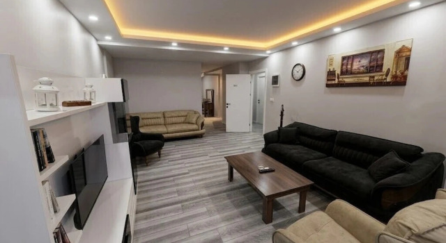 Standardowy rodzinny pokój 2 sypialnie z widokiem na morze Deniz Otel