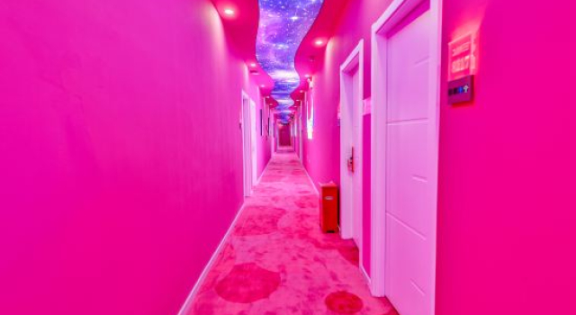 39° North Latitude Theme Hotel (Beijing Daxing Beijing Institute of Graphic Communication), Book Hotel Hoteller i Beijing Province med parkering, Parkering