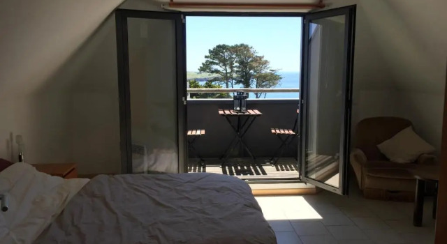 Appartement duplex vue mer - 1 chambre - Résidences Océanes, Забронировать Апартаменты/квартира Отели Finistère с парковкой, Парковка