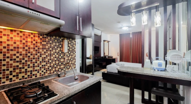 Comfort Living Studio Apartment At Mangga Dua Residence